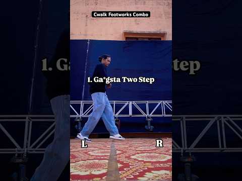 World famous Cwalk Footworks combo #jddancetutorial #cwalk #cwalkcombo