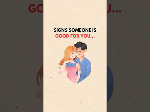 How do I know if someone is good for me #shorts #love #couple