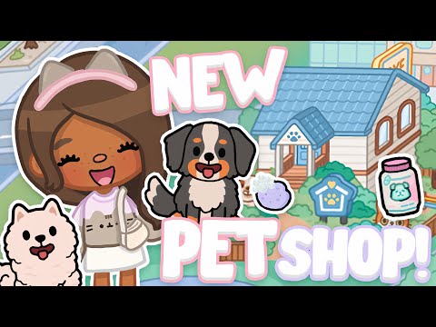 NEW Pet Shop Pack! 🐶 (CUTE ANIMALS) | with voice 🔈 | Toca Life World