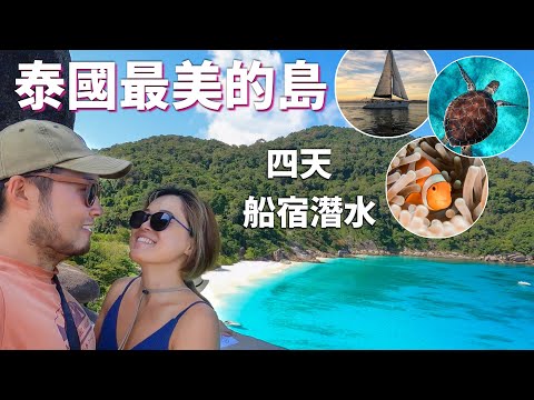 🇹🇭【泰國斯米蘭島】世界知名潛點,泰國船宿潛水,四天四夜行程介紹, 人生一定要體驗的事