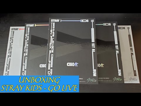 Unboxing Stray Kids 스트레이키즈 1st Studio Album GO生 (Type A, B, C & X3  Limited Editions)