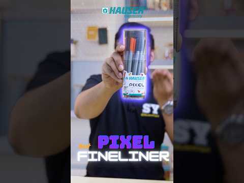 Best Colour Pens for School & Project : Hauser Pixel Fineliners #shorts #SYShorts  615