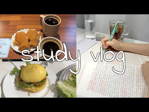 eng) study vlog l 직장인 대학원 생활 (개강 3월의 게으름, 스터디 워밍업)