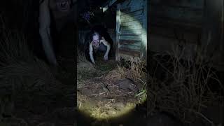 What emerges from the shadows tonight? #creaturefeature #horrorscene #organic