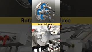 Rotary Pick & Place Mechanism ✅ #3ddesign #cad #3dcad #tech #learning #machinery #ddesign 😊