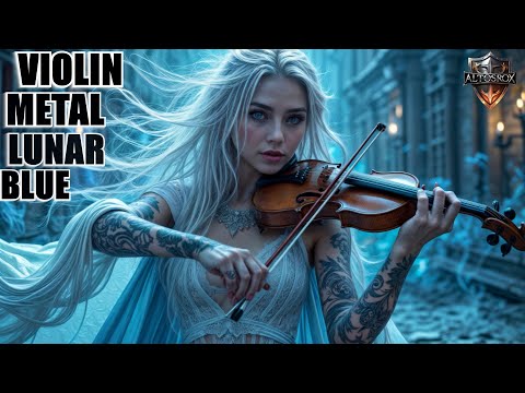 🎻 VIOLIN + METAL + PIANO🎸 BASS 🎭 Lunar Blue Theme Music (Cinematic Instrumental)