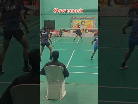 Lazy Smash 🏸#shorts #smash #badminton #highlights