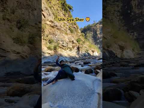 Uth Gya Sher🦁 #shorts #love #travel #mountains #motivation #trending #audio #video #desi #rider