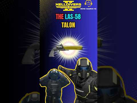 The LAS-58 TALON  #helldivers2  #gaming #gamingcommunity