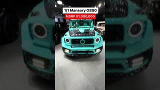 This $1 Million Mansory G850 Is INSANE! #shorts