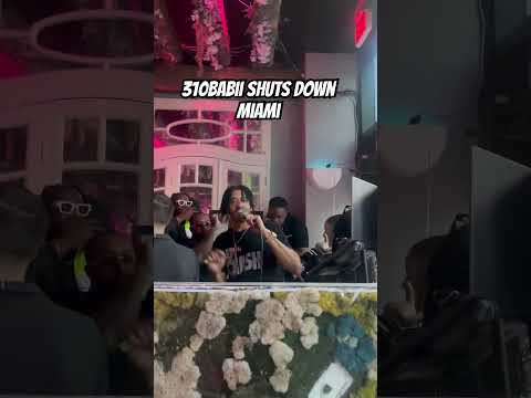 310babii - Soak City shuts down Miami #soakcity #hiphop