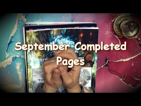 September Completed Pages