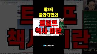 제 2의 플라자합의 / 트럼프 책사 미란  #시바이누 #XRP #리플 #비트코인 #스텔라 #에이다