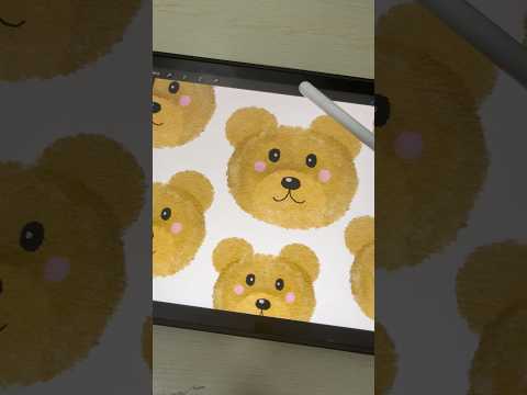 Teddy Bears #digitalart #digitaldrawing #digitalartist #procreateart #procreate