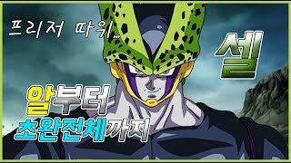 드래곤볼 셀 흡수 과정 및 초완전체까지 정리(Perfect Cell) - 리플 REVIEW PLAY