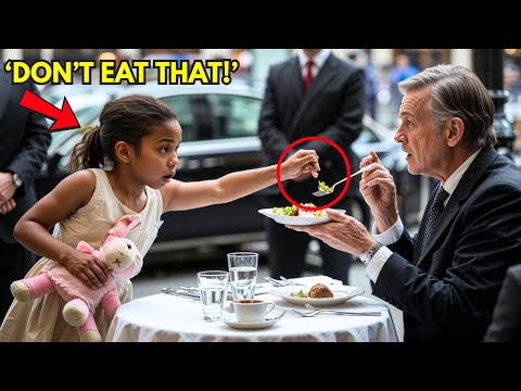 Homeless Black Girl Screams "Don't Eat That!" Billionaire Freezes When He Finds Out Why