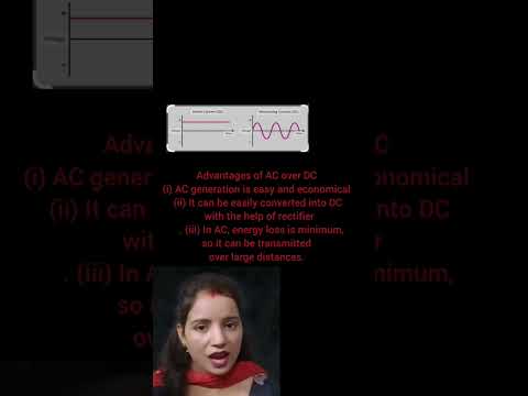 alternating current over dc #physicsonline #class12