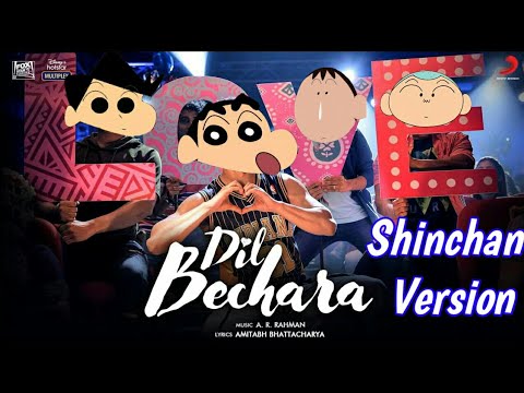 DIL BECHARA TITLE TRACK SHINCHAN VERSION...NEW LOVE SONG.
