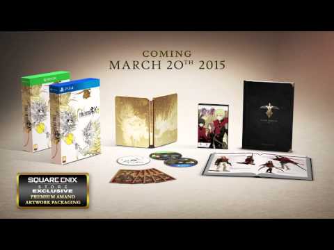 Final Fantasy Type-0 Collector's Edition video Unboxing