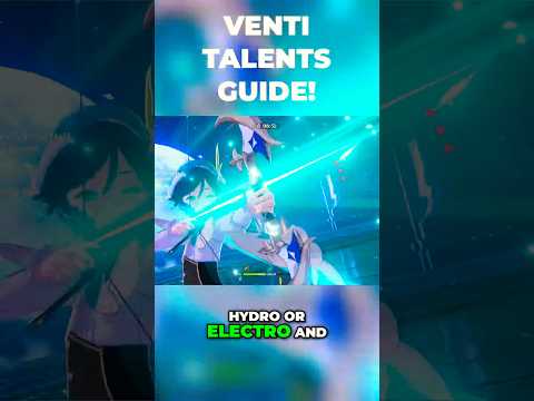 Venti Talents & Priorities - Filter Guide | Genshin Impact 5.5