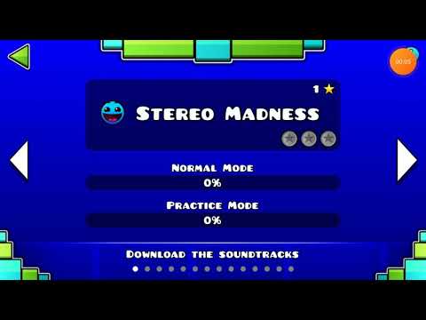 playing geometry dash for the first time....