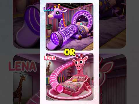 #choose Lisa Or Lena💗(P27) FANTASY WORLD, luxury house, #lisaoulena #trending #shorts #teddybear