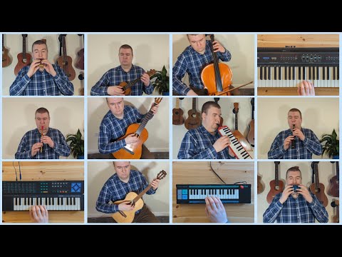 Green Grow The Rushes, Oh (on twelve instruments)