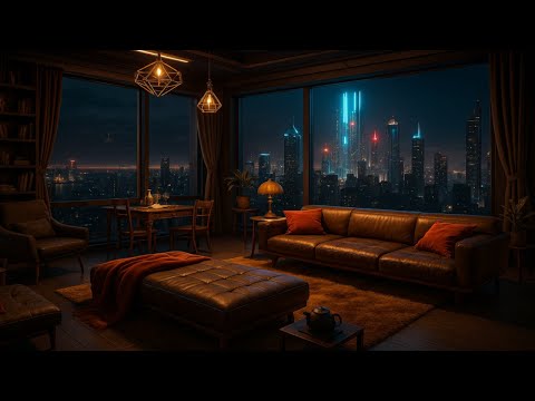 Cyberpunk Focus Ambience | Futuristic Lo-Fi Sounds for Deep Work & Study