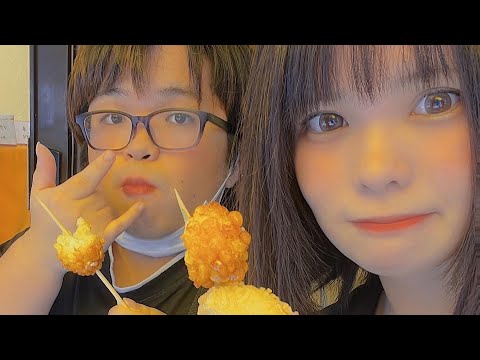 【朝活】初めての場所に食べ歩きに行ったよ🏃💨