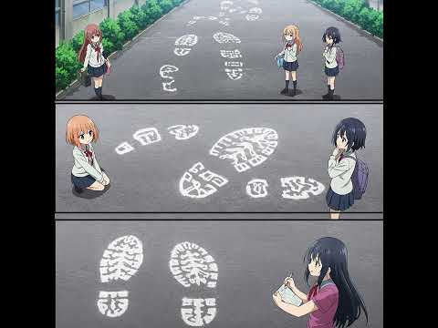 体育倉庫の裏で見つけた不思議な足跡 - Mysterious footprints found behind the gym storage(女性バージョン)