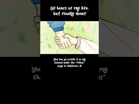 👆you can watch it in better quality here✨ #animation #art #oc #animated #story #yt #shorts#heartbeat