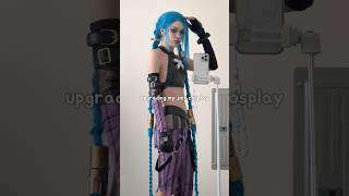 how i upgraded my cheap jinx cosplay! #jinx #arcane #cosplay #tutorial