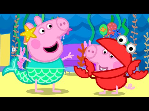 Peppa Pig's Surprise Underwater Party 🥳 | Cartoon for Kids | Full Episodes | 1 Hour