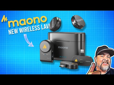 NEW! Maono Wave T5 Wireless Microphone