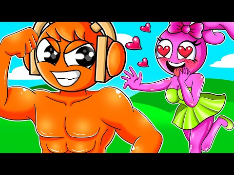 Oren Steal Pinki's Heart?! Pinki Can’t Resist Oren’s Muscles! 💖💪 | Incredibox Sprunki Animation