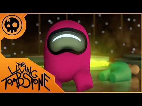 The Living Tombstone - Report, Report, Report! (Among Us song visualizer)
