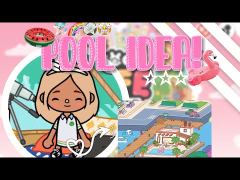 VACATION POOL VILLA IDEA! | 🩷🏖️ | Itz Toca Molly ♡