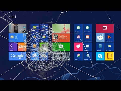 [30 minutes - 1080P HD] Broken Screen Background Video | Type 2 | Broken Screen Prank | PC/Laptop