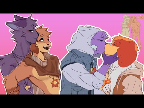 Catnap x Dogday Tail Tangled Hearts | Poppy Playtime Chapter 3 Comic Dub