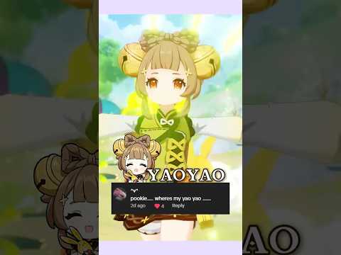 How To Build Yaoyao In 60 Seconds #genshinimpact #hoyo #hoyocreators #genshin #yaoyao