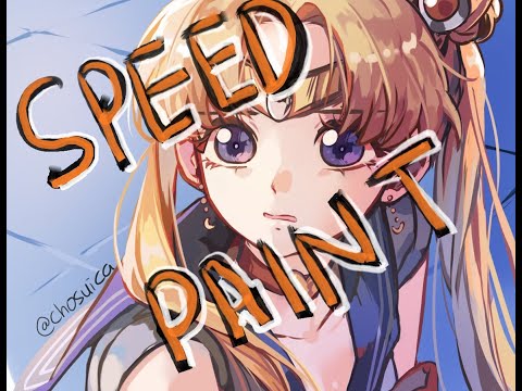 [speed paint] sailor moon redraw