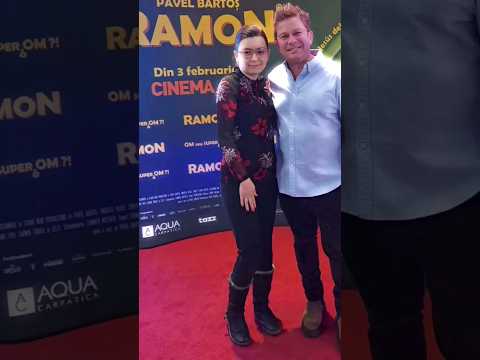 Pe 1 februarie 2023 de ziua mea la premiera filmului Ramon cu Pavel Bartoș