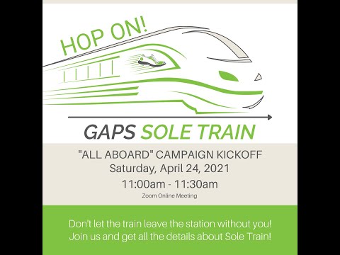 Sole Train All Aboard Kickoff Apr 24 2021