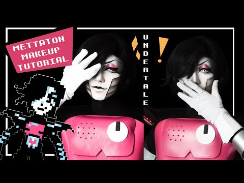 UNDERTALE Mettaton Makeup Tutorial
