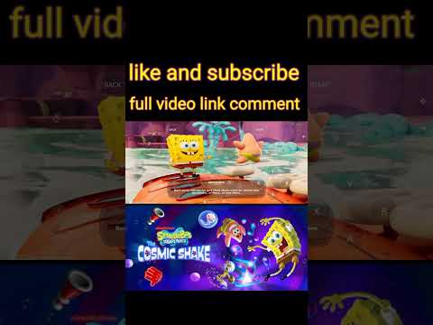 SpongeBob SquarePants the cosmic shake gameplay