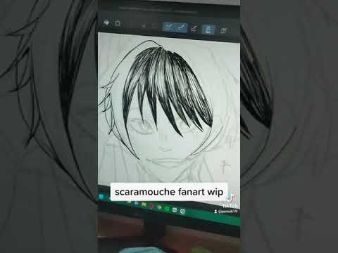 Drawing Scaramouche real time