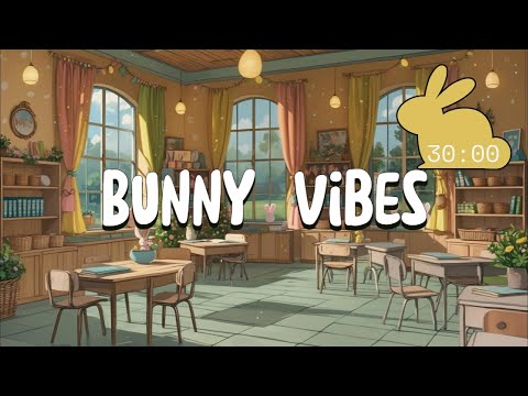 30-Minute Easter Timer | Calm LoFi Beats for Classroom Focus & Spring Vibes 🌸