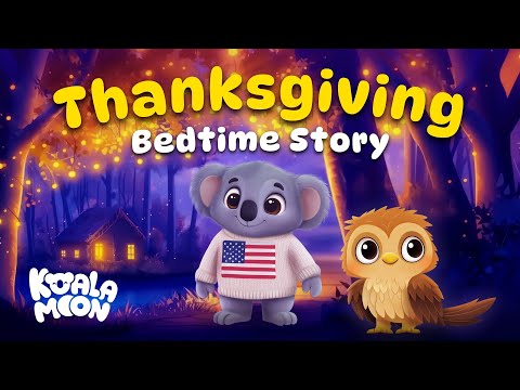 Koko's Cozy Thanksgiving 🍂🌙 Bedtime Stories for Kids This Fall | Soothing Stories To Help Kids Sleep