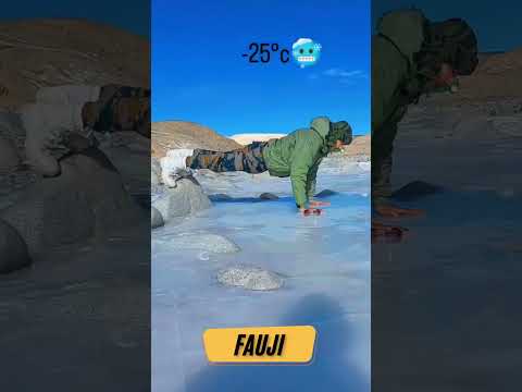 Fauji Cold Weather Exercise: Extreme Performance in Freezing Conditions!
