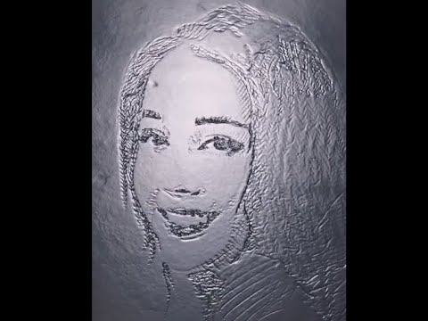 如何用褶皱画画#画画   西瓜视频